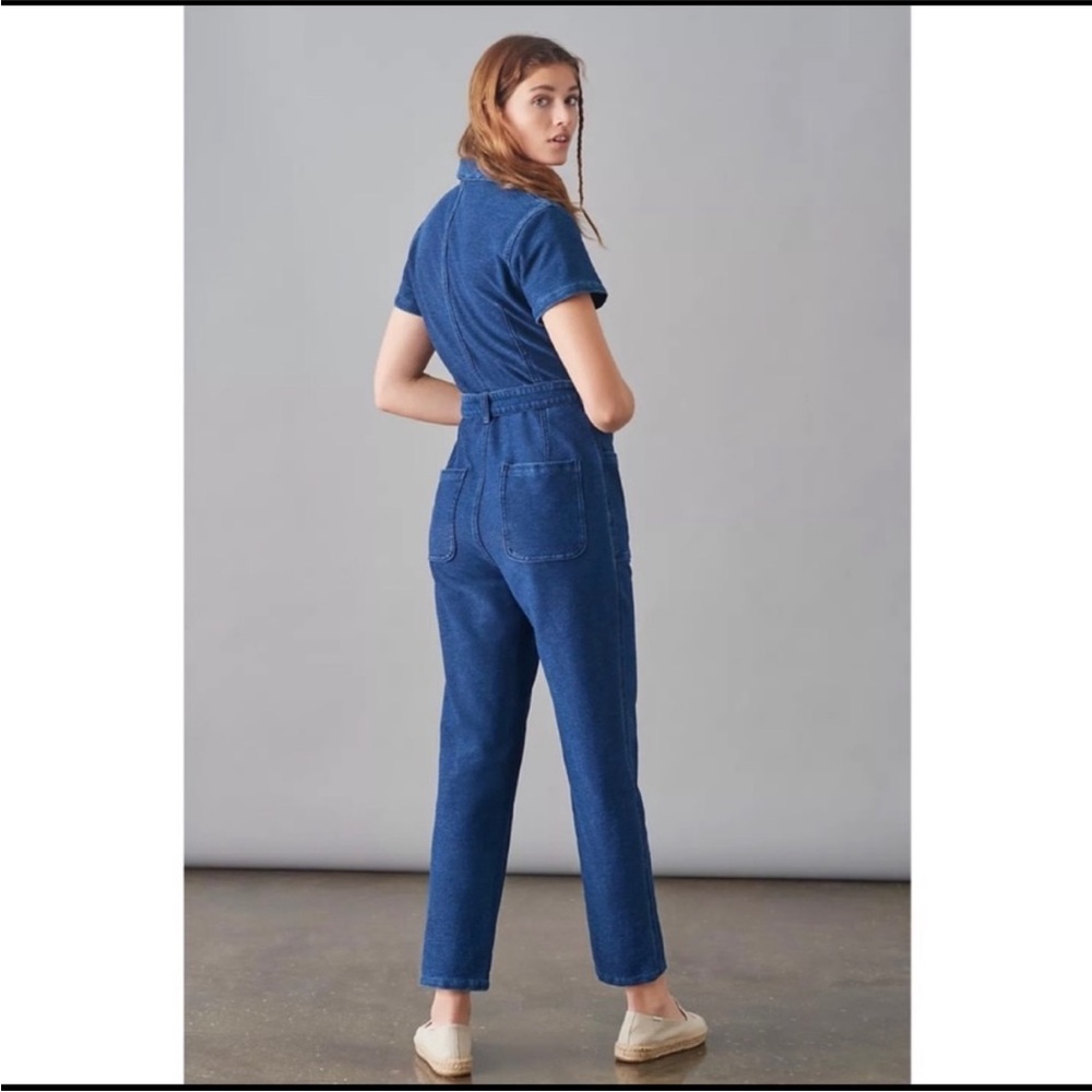 Anthropologie Pilcro Blue Jumpsuit - Picture 4 of 4